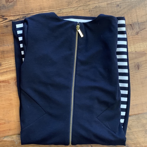 Michael Kors Navy White Stripe Women’s Dress - Picture 3 of 4